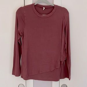 PinkBlush long sleeve tee for nursing. So soft! Worn a handful of times. Size M